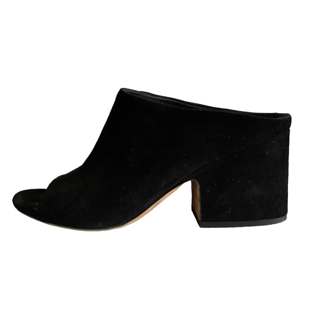 Vince Open Toed Suede Sandals - Picture 2 of 4